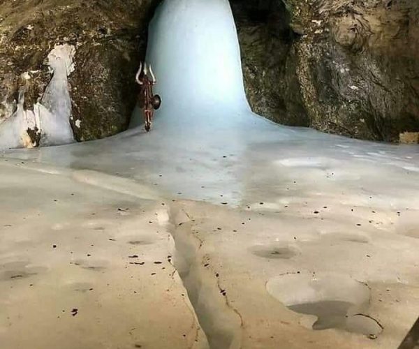 First Darshan of This Year(2020)_ Shri Amarnath Mahadev ji, Amarnath Cave, Jammu & Kashmir_ The Amarnath temple is one of 18 Maha Shakti Peethas, or _Grand Shakti Peethas_ Say with me βHar Har Mahadevβ Amarnath Yatra 2025: Registration, Routes, and Everything You Need to Knowr